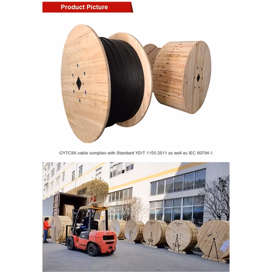 Gytc8a/GYTC8S Рисунок 8. Самостоятельный кабель