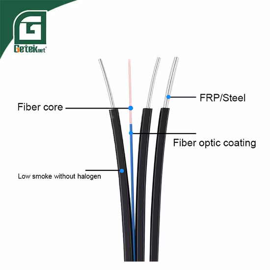 FTTH Крытый Открытый 2 ядра Self